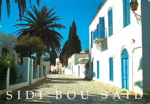 Tunisia Sidi Bou Said cityscape