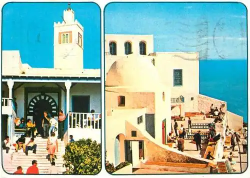 Tunisia Sidi Bou Said different sites
