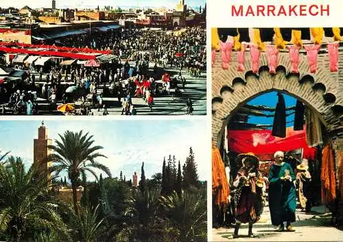 Morocco Marrakech different aspects and sights