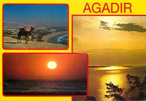 Morocco Agadir several sunset views