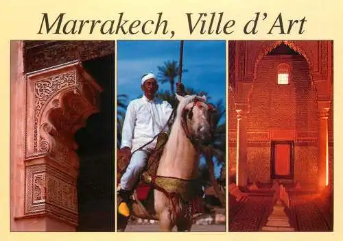 Morocco Marrakech several views