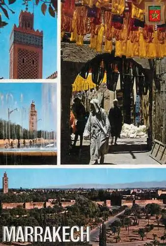 Morocco Marrakech different aspects