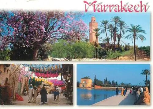 Morocco Marrakech multi view