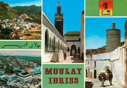 Morocco Moulay Idriss multi view