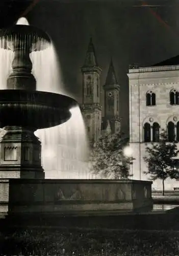 Germany Bavaria Munchen fountain