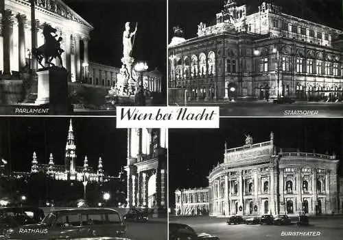 Austria Vienna night view
