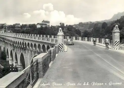 Italy Ascoli Piceno ponte dei S.S. Filippo e Giacomo