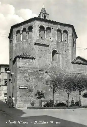 Italy Ascoli Piceno battistero