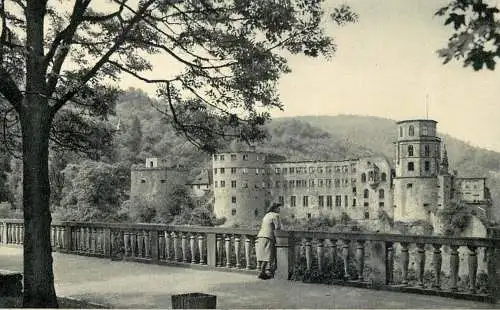 Germany Heidelberg schloss Ostseite