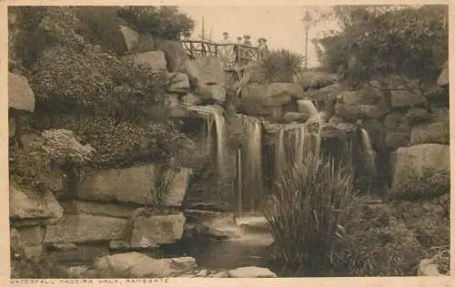 Uk England Ramsgate waterfall Madeira walk