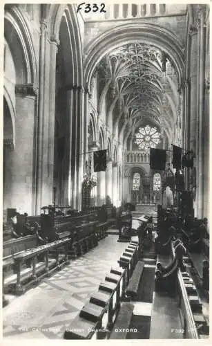 Uk England Oxford chapel cathedral