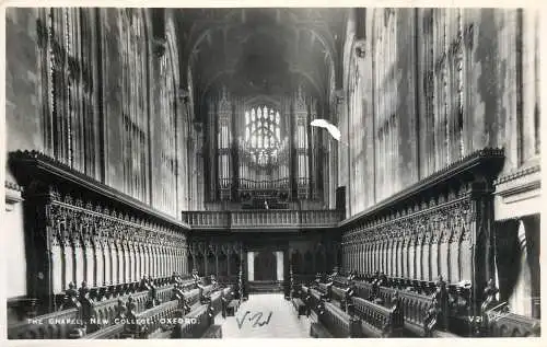 Uk England Oxford chapel New College