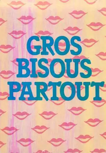 Greetings postcard Belgium Gros Bisous Partout