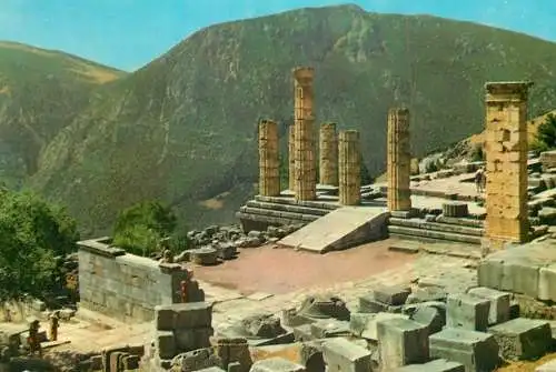 Greece Delphi Temple of Apollo