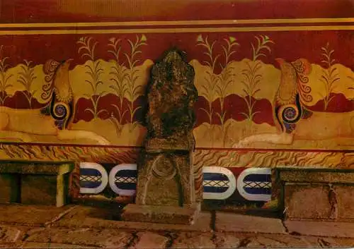 Greece Knossos throne of King Minos