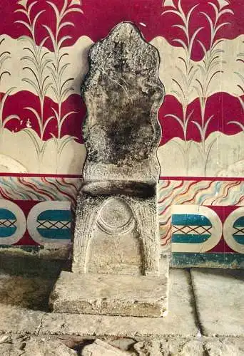Greece Knossos - throne of Minos