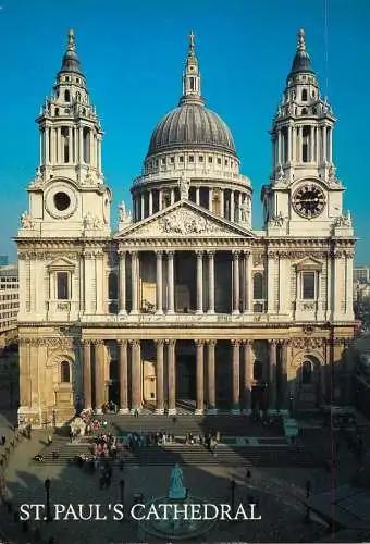 England St Paul's Cathedral west front