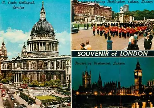 multi view souvenir of London England