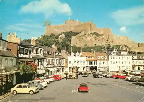 Channel Islands Jersey Mont Orgueil medieval castle historical landmark