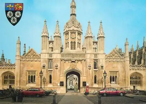 England Cambridge King's College - the gate