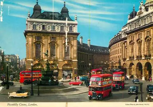England London Piccadilly Circus cityscape statue
