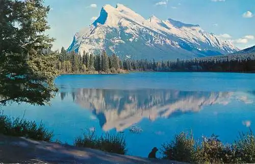 Canada Canadian Rockies Mt. Rundle
