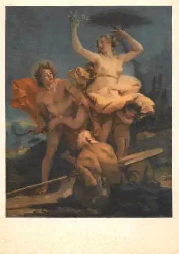 Fine art postcard Giovanni Battista Tiepolo Apollon et Daphne