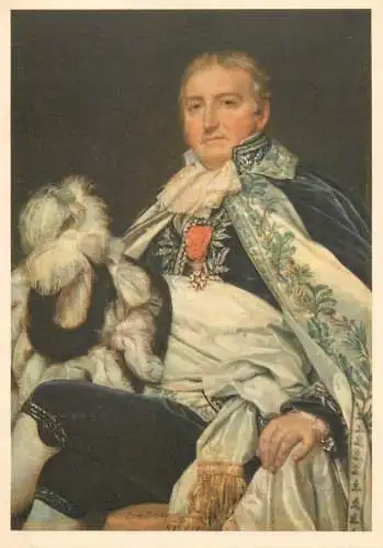 Fine art postcard Louis David le comte Francois de Nantes