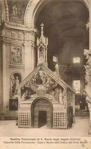 Italy Umbria basilica S Maria degli Angeli