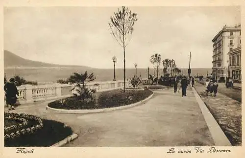 Italy Naples la nuova Via Litoranea