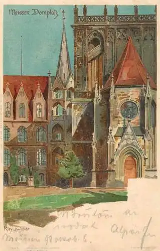 Germany Meissen Domplatz