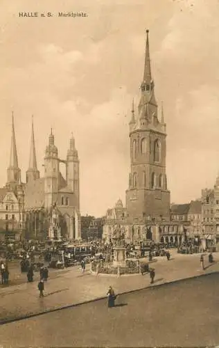 Germany Haale marktplatz