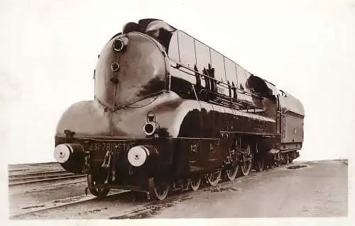 Transportation train Paris 1938 Pacific