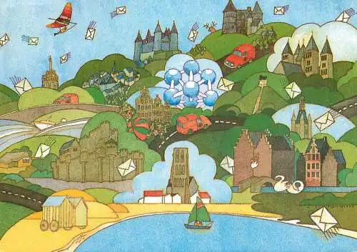 Belgium drawing