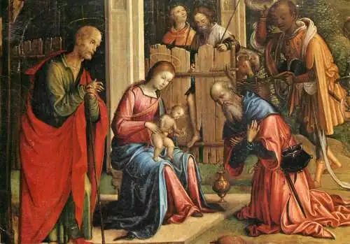 Religion scene Christianity F. Costa nativita