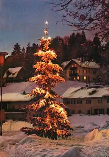 Greetings card Christmas scene