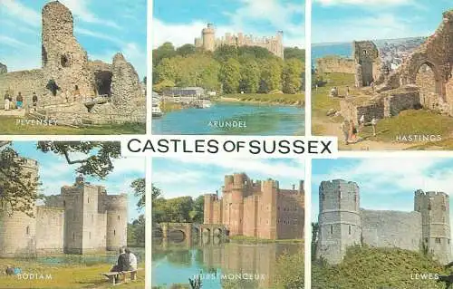 England Castles of Sussex multi view