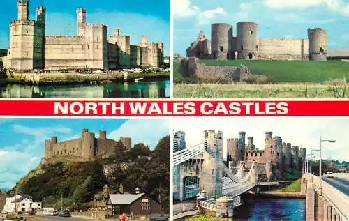 Wales North Wales Castles multi view