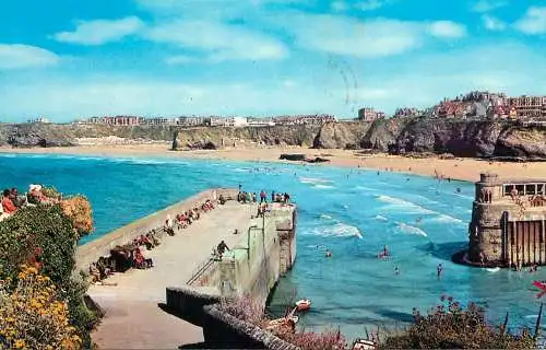England Newquay Towan , Great Western & Tolcarne beaches