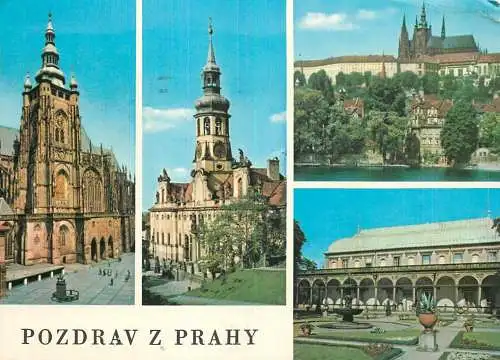 Czech Republic Pozrav Z Prahy 1968
