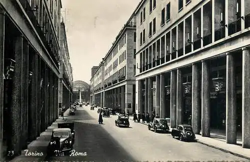 Italy Torino Via Roma