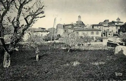 France  Lourmarin Vaucluse general view
