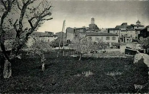 France  Lourmarin Vaucluse vue panoramique