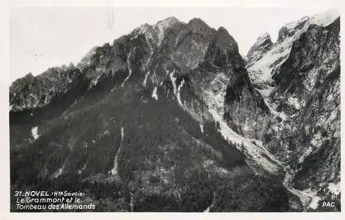 France  Novel Haute Savoie Le Grammont & le Tombeau des Allemands