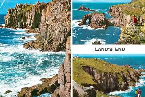 England Land's End different aspects