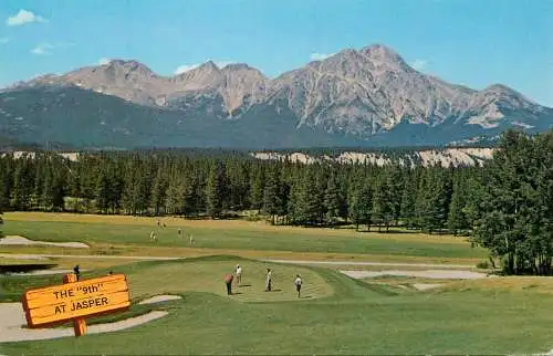 Canada Pyramid Mountain Jasper Park Lodge golf course the "9th" hole