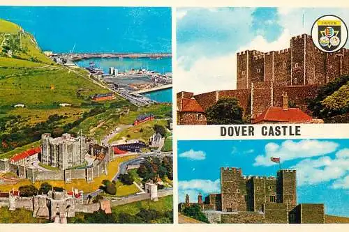 England Dover Castle multi view
