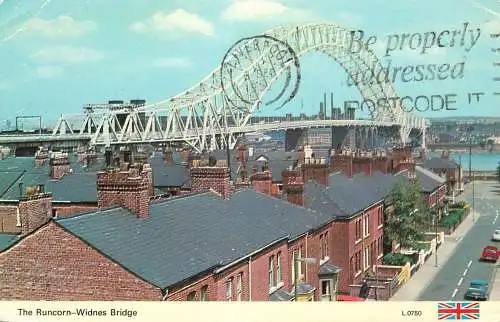 Engalnd Runcorn Widnes Bridge