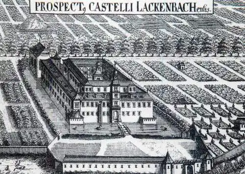 Austria Lackenbach palace park