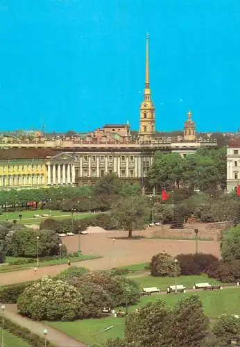 Russia Leningrad city view